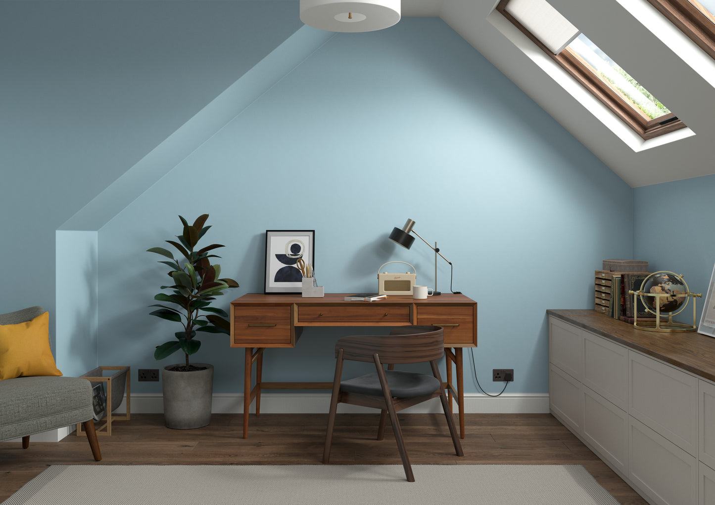 125ml Dulux Heritage Sample Pot Light Teal