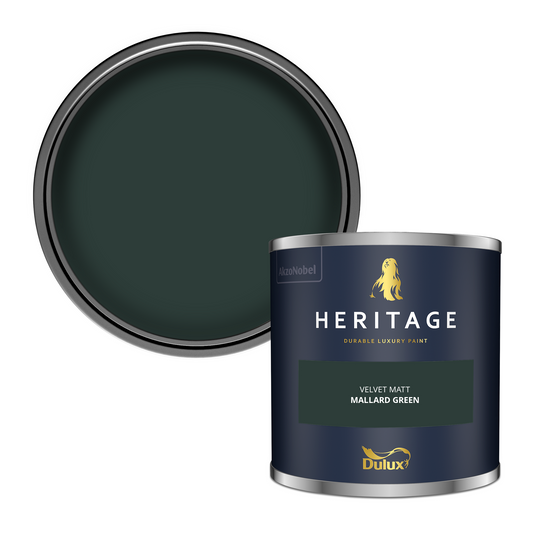 125ml Dulux Heritage Sample Pot Mallard Green