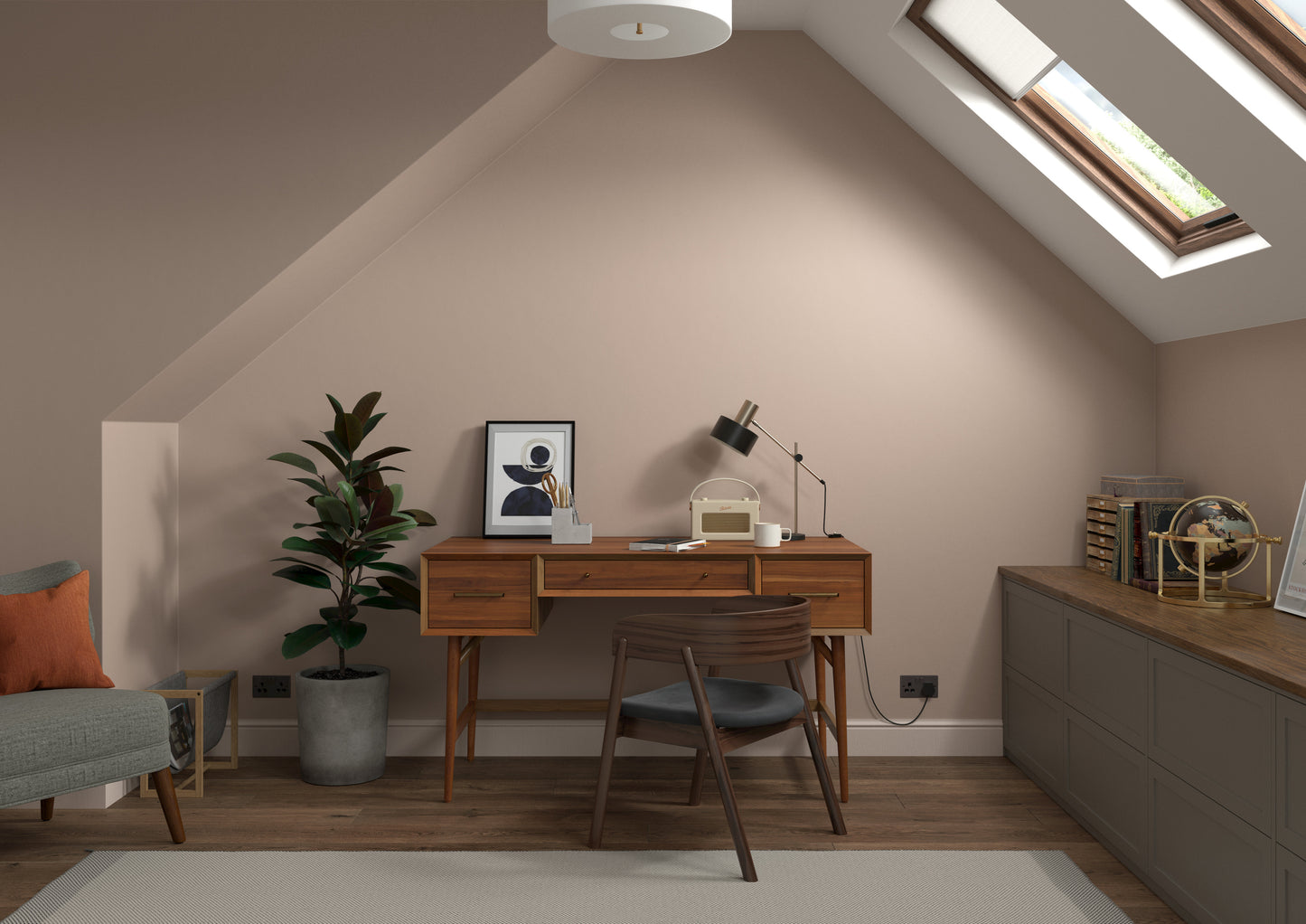125ml Dulux Heritage Sample Pot Mid Umber