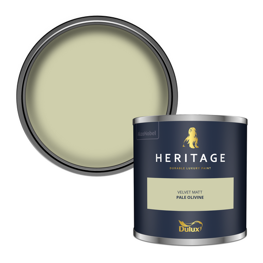125ml Dulux Heritage Sample Pot Pale Olivine