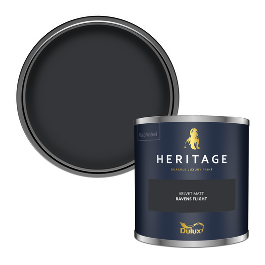125ml Dulux Heritage Sample Pot Ravens Flight