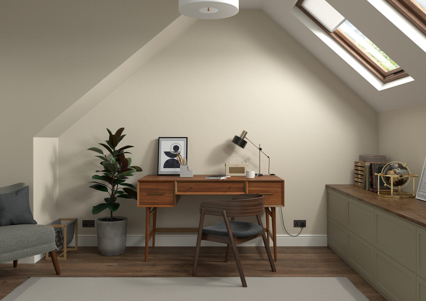 125ml Dulux Heritage Sample Pot Raw Cashmere