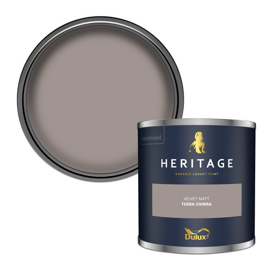 125ml Dulux Heritage Sample Pot Terra Ombre