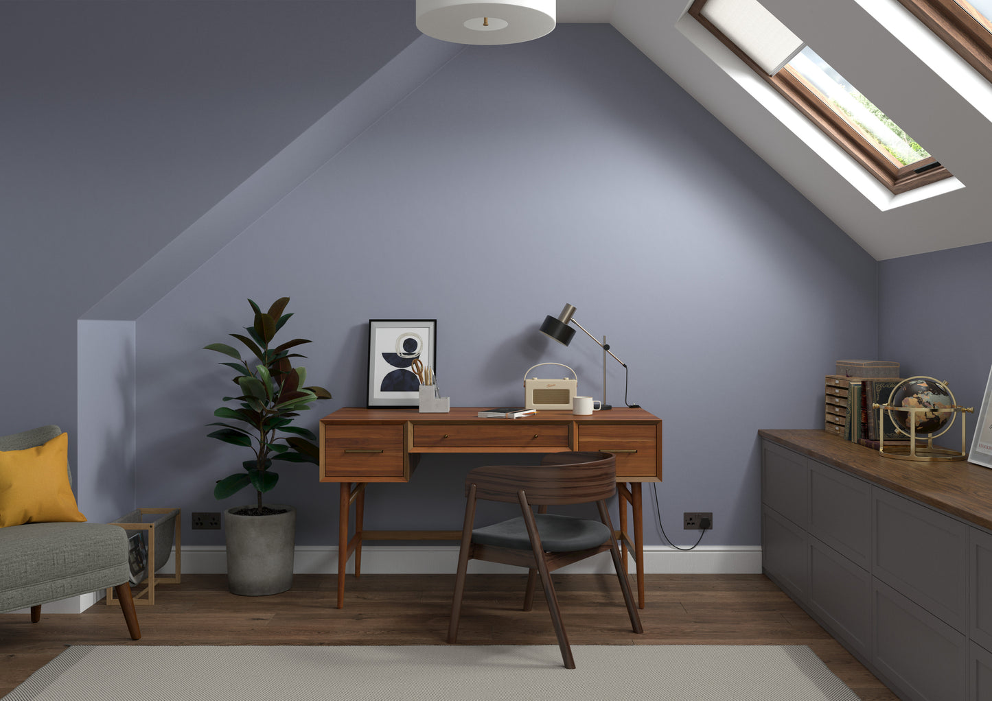 125ml Dulux Heritage Sample Pot Violet Night