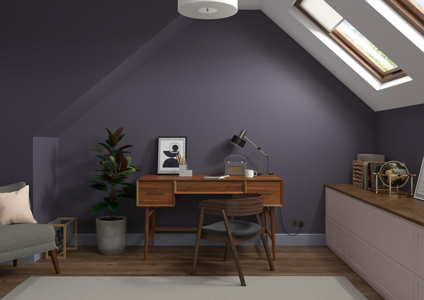 125ml Dulux Heritage Sample Pot Wild Blackberry