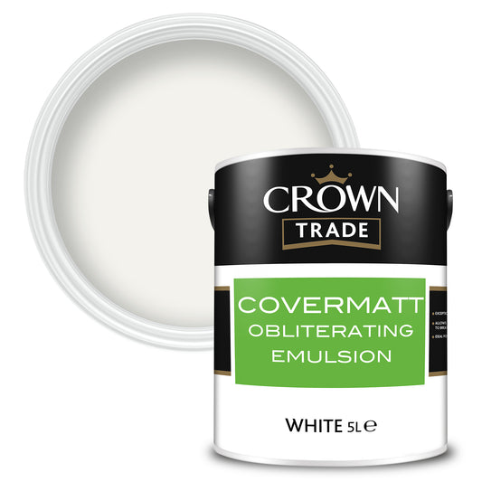 Crown Trade Covermatt White