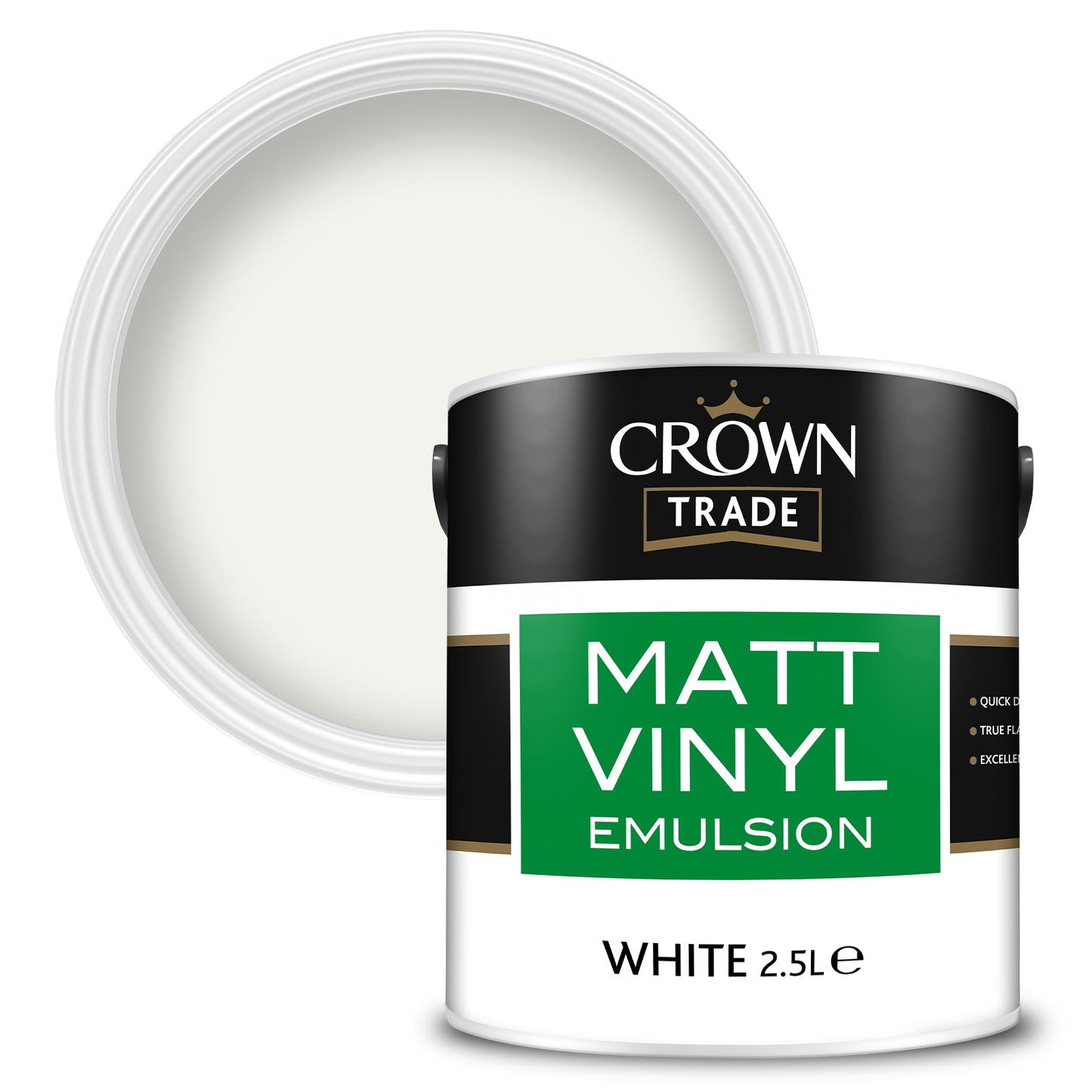 Crown Trade Vinyl Matt White