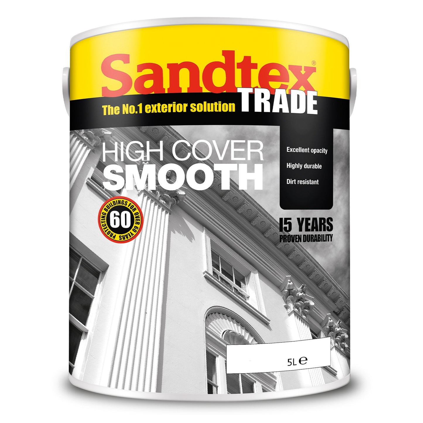 Sandtex Trade Smooth Masonry Paint 5lt - Colour