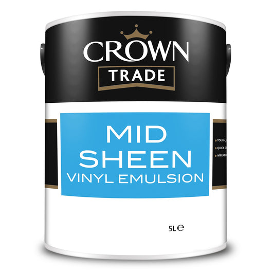 Crown Trade Mid Sheen - Colour