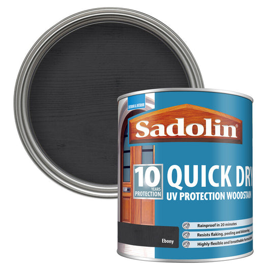 Sadolin Quick Dry Woodstain Ebony