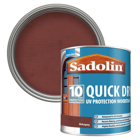 Sadolin Quick Dry Woodstain Mahogany