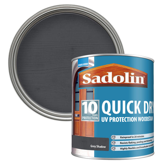 Sadolin Quick Dry Woodstain Grey Shadow