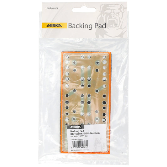 Mirka Deos Extension Backing Pad 81 x 165 mm