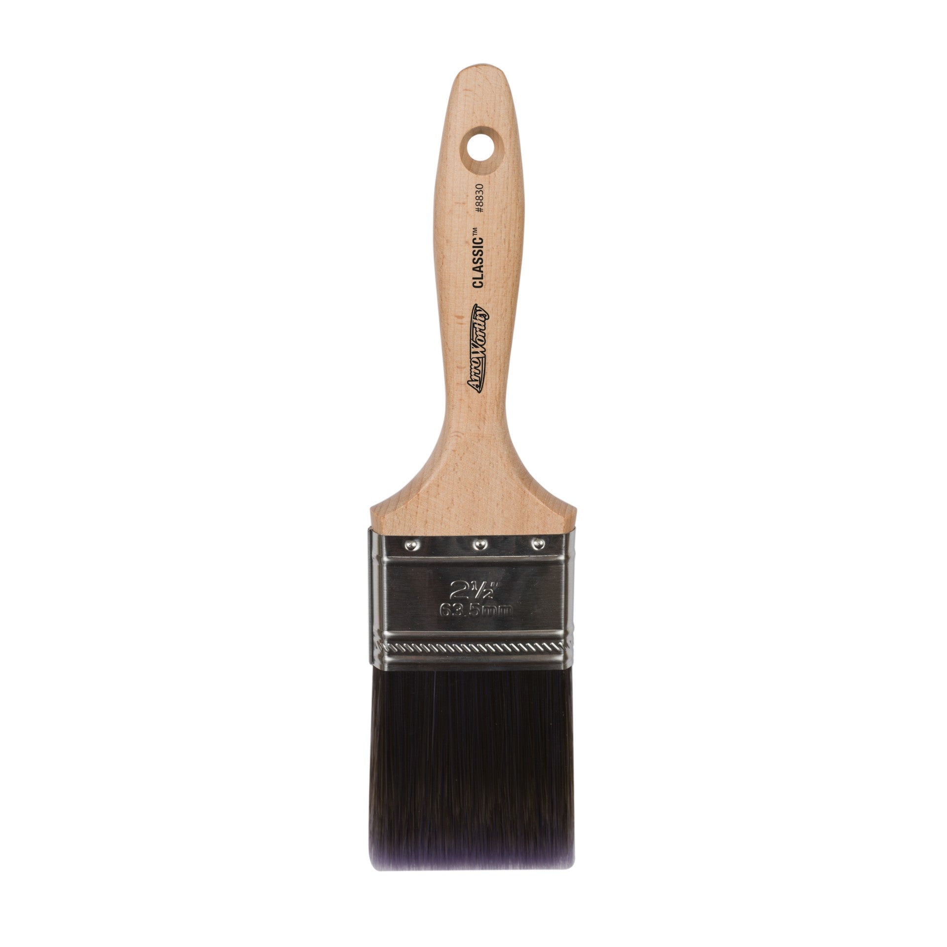 2.5" Arroworthy Classic Straight Cut Beaver Tail Paint Brush