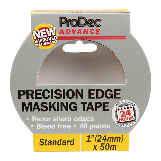 Prodec Advance Standard Precision Edge Masking Tape - 50m