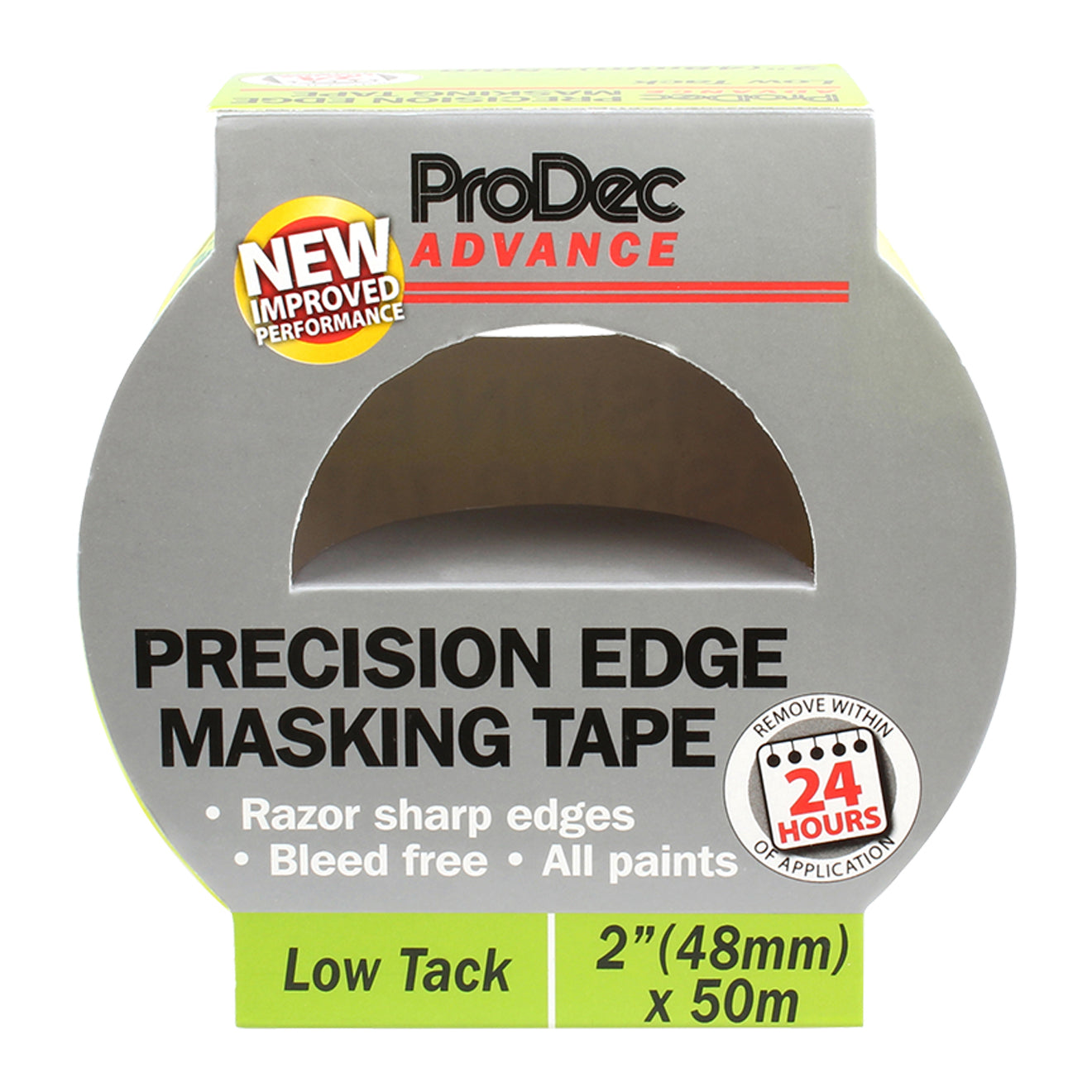Prodec Advance Low Tack Precision Edge Masking Tape - 50m