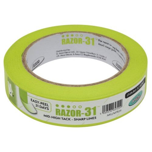 Axus Decor Razor-31 Mid High Tack Masking Tape - 40m