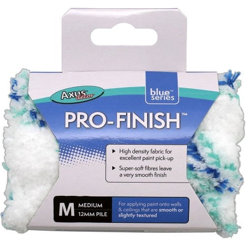 4" Axus Pro-Finish Blue Series Mini Roller Sleeve - Pack Of 3