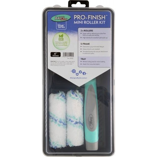 Axus Decor Blue Series Pro Finish Mini Roller Kit