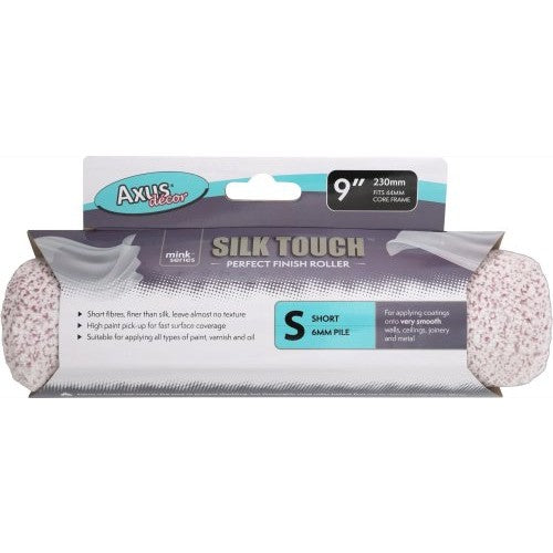 Axus Silk Touch Short Pile Roller Sleeve 9"