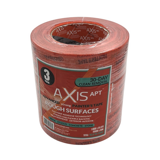 AXIS Exterior Rough Surface Masking Tape 2" Pack Of 3