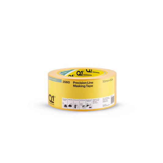 Q1 Precision Line Masking Tape 50mm