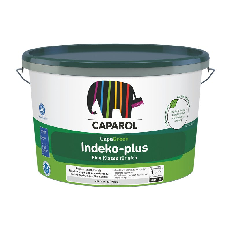 Caparol Indeko-Plus Premium High Opacity Matt Emulsion 2.5% Sheen White