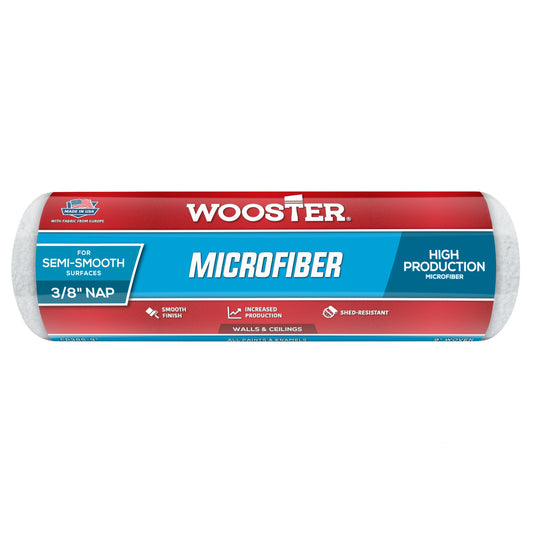 Wooster Microfibre 3/8 Nap Roller 9"