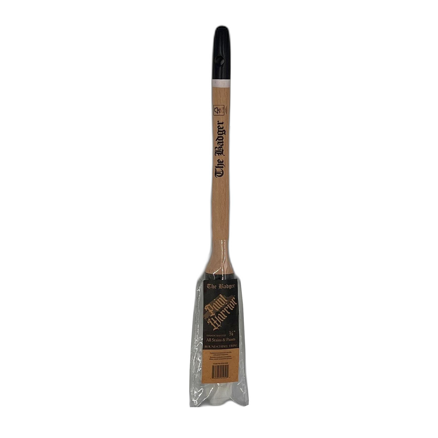 Paint Warrior Badger Round Sash Brush 3/4" 16mm