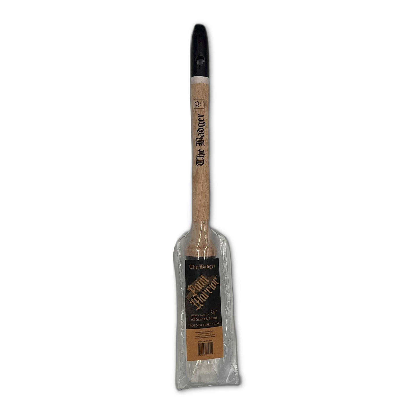 Paint Warrior Badger Round Sash Brush 7/8" 18mm
