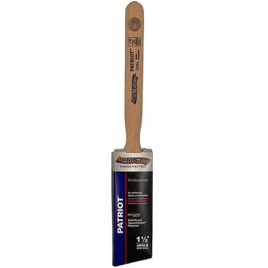 Arroworthy Patriot Semi-Oval Angle Paint Brush 1.5"