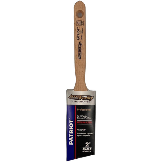 Arroworthy Patriot Semi-Oval Angle Paint Brush 2"