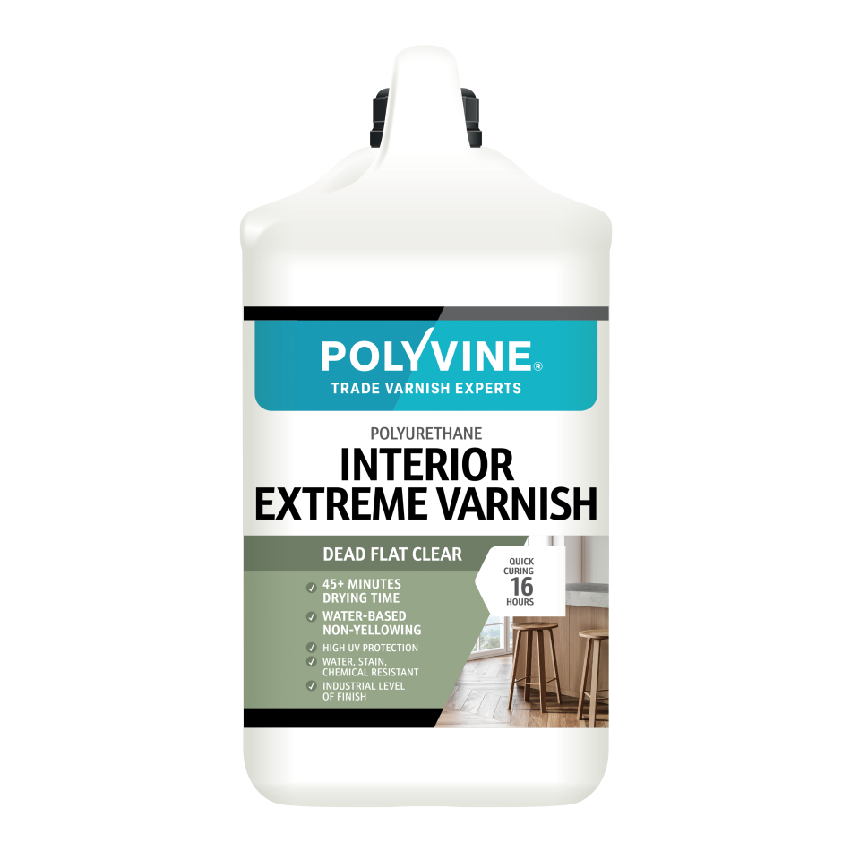 Polyvine Interior Extreme Varnish Dead Flat