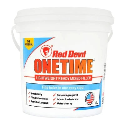 4lt One Time Red Devil Lightweight Filler