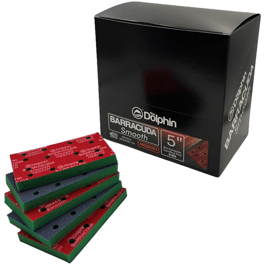 Arroworthy Blue Dolphin Barracuda Rectangle Foam Medium Sanding Pads - Single