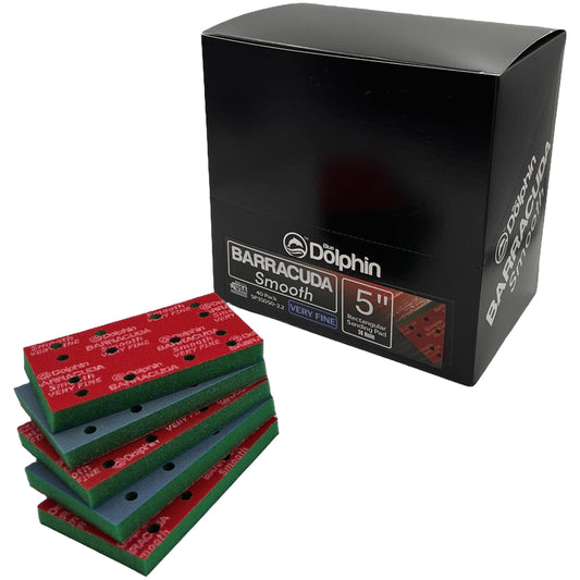 Arroworthy Blue Dolphin Barracuda Rectangle Foam Very Fine Sanding Pads - Single