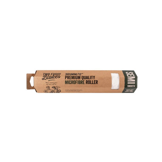 12" Two Fussy Blokes Microfibre Semi-Smooth (10mm) Roller Sleeve