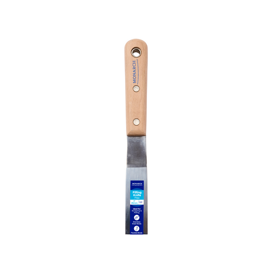 Monarch Timber Handle Filling Knife 25mm