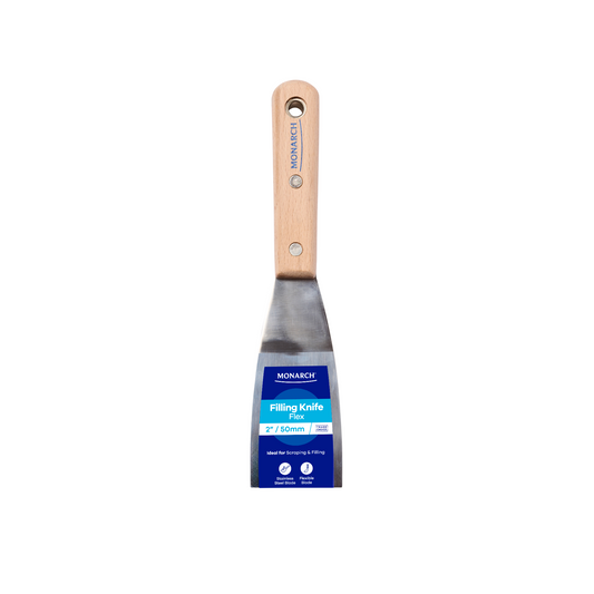 Monarch Timber Handle Filling Knife 50mm