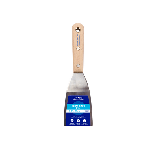 Monarch Timber Handle Filling Knife 63mm