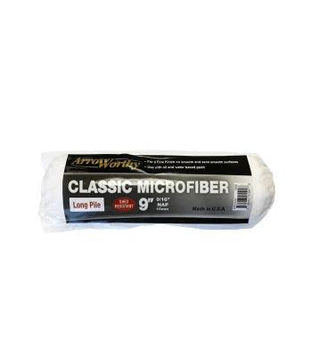 9" Arroworthy Classic Microfiber Long Pile 9/16" Roller Sleeve