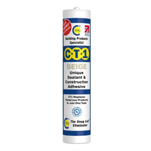 290ml C-Tec CT1 Sealant & Adhesive Biege