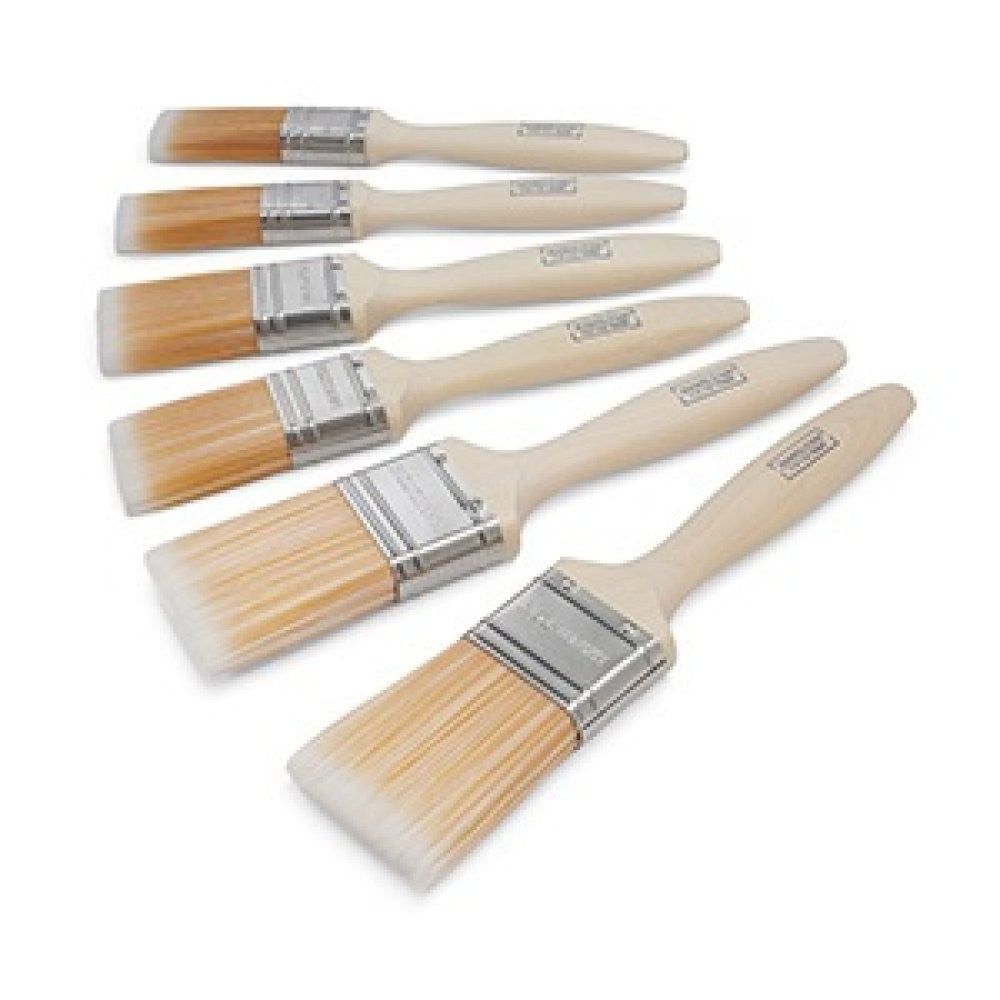 Hamilton For The Trade Fine Tip Flat Brush Set Pack Of 6
