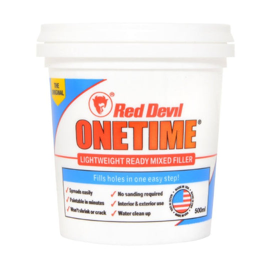 500ml One Time Red Devil Lightweight Filler