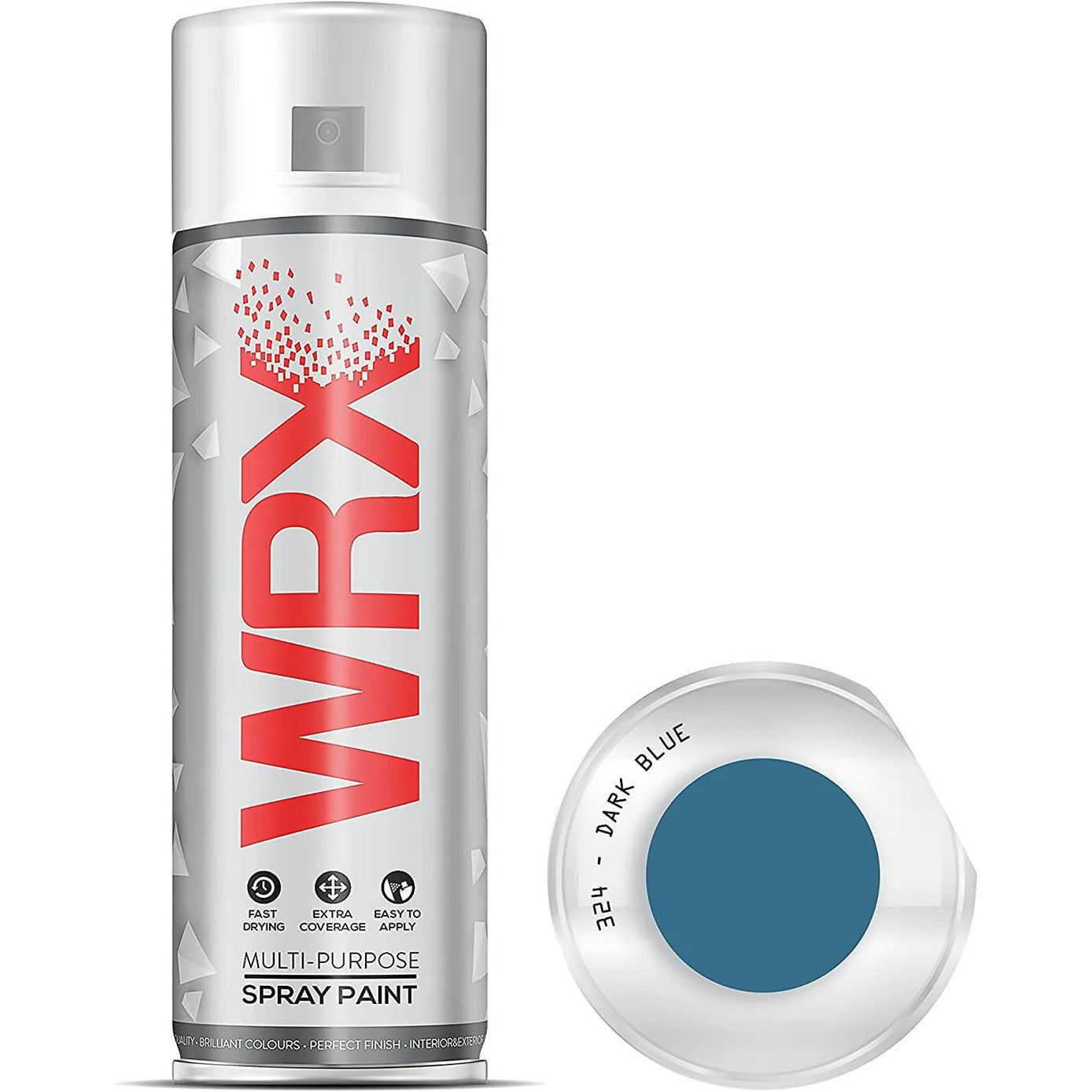 WRX Multi-Purpose Spray Paint Dark Blue 400ml Ral 5017