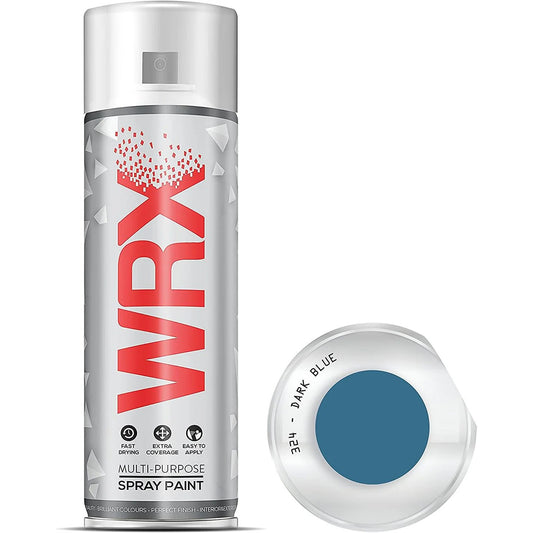 WRX Multi-Purpose Spray Paint Dark Blue 400ml Ral 5017