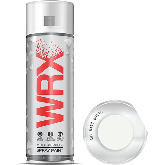 WRX Multi-Purpose Spray Paint Matt White 400ml Ral 9016