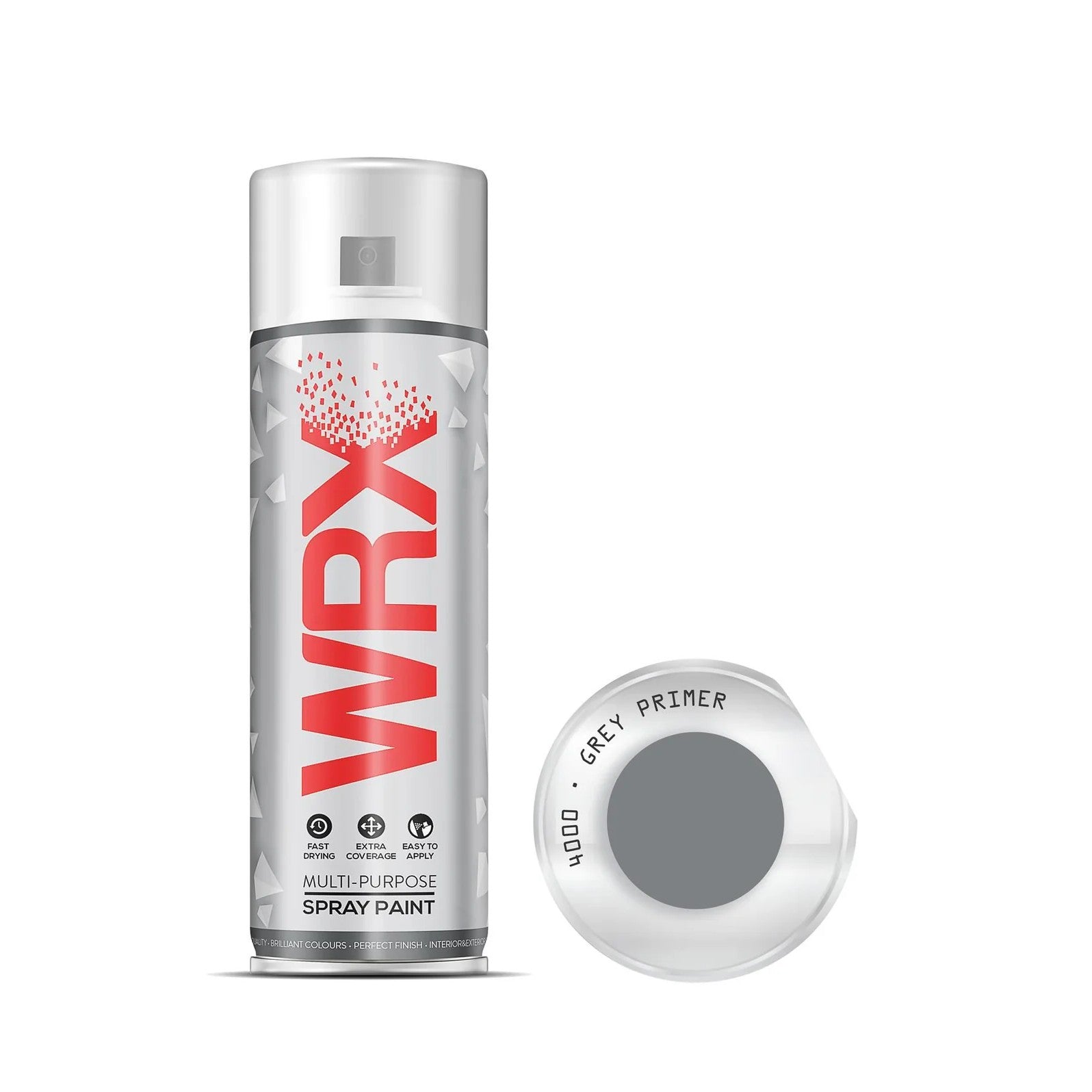 WRX Multi-Purpose Spray Paint Primer Grey 400ml