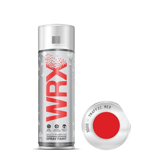 WRX Multi-Purpose Spray Paint Traffic Red 400ml Ral 3020